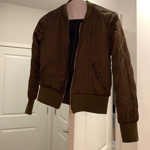 Small Army Green bomber jacket